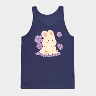 Cute Sakura Bunny | Purple | Modesadraw Tank Top